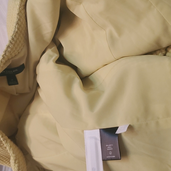 Ann Taylor yellow blazer jacket long sleeve size 2 - Picture 7 of 8